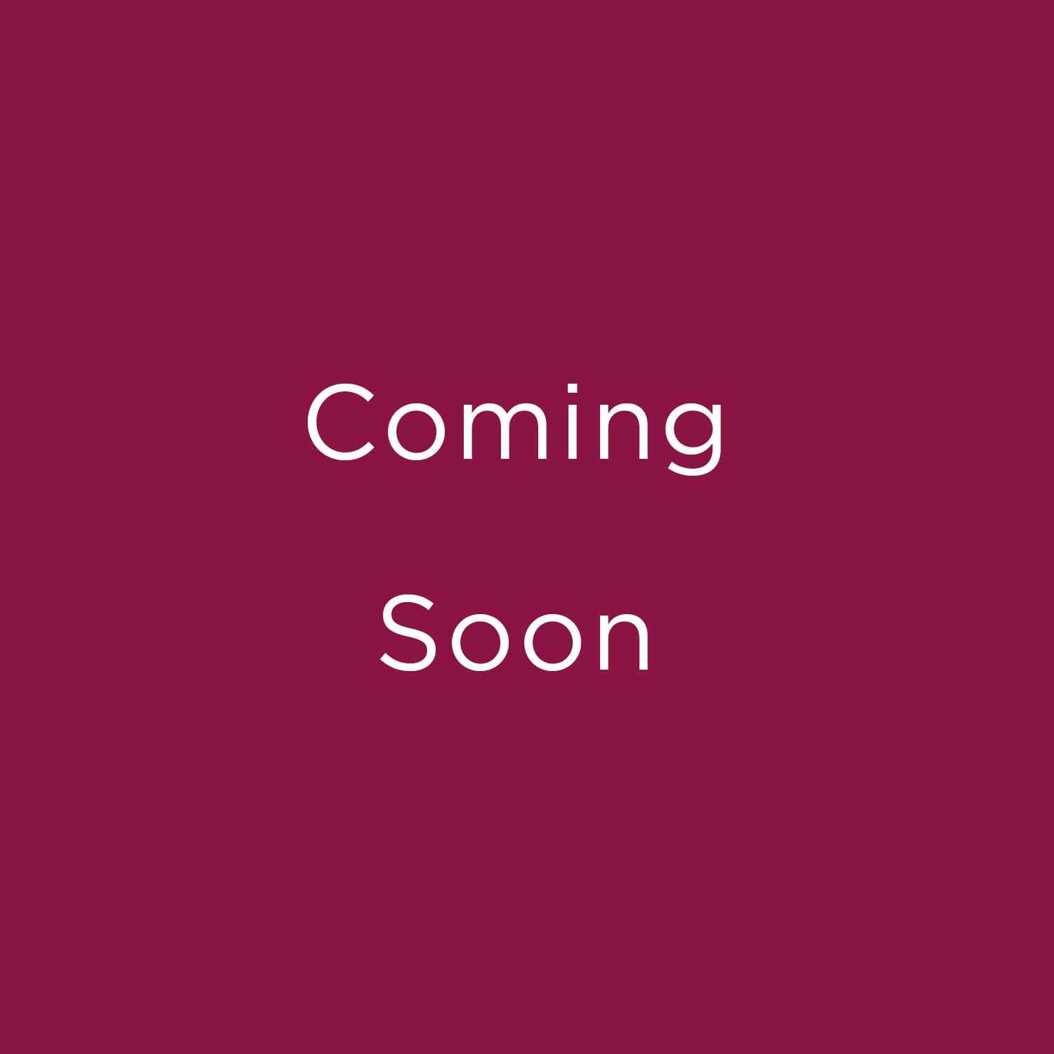 coming soon