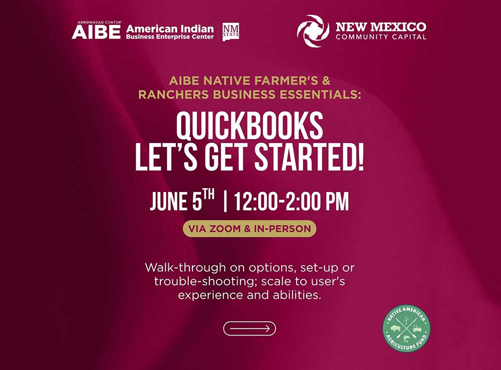NAAF Workshop: QuickBooks Let's Get Started!