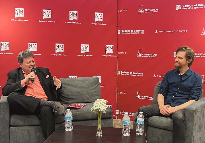 parting stone-college of business executive speaker series